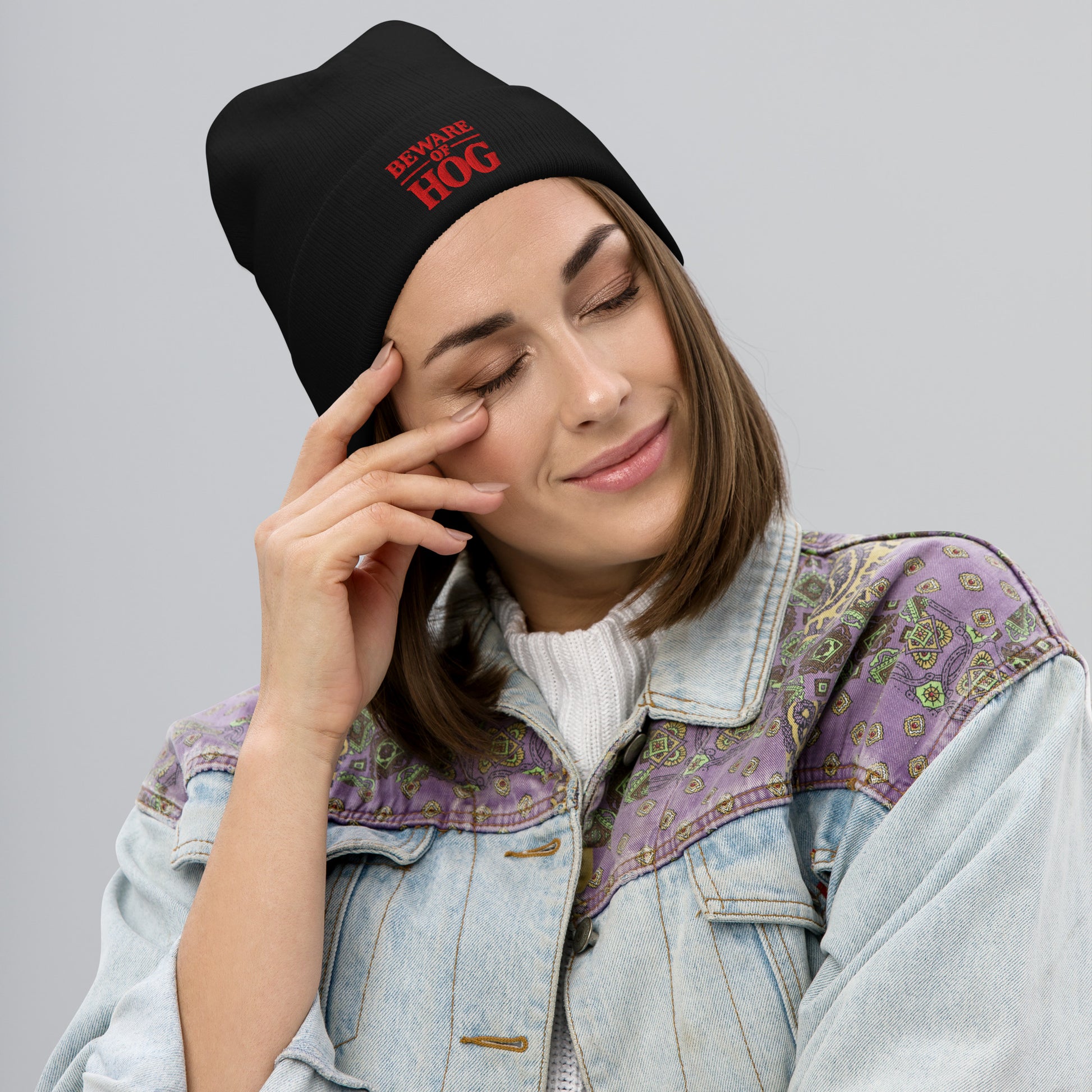 Knit Beanie Hat